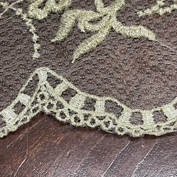 ANTHROPOLOGIE MOULINETTE SOEURS Lace Beaded Blouse - Picture 8 of 15